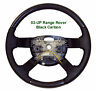 Range Rover L322 2003-12 Carbon Fiber & Napa Leather Black Custom Steering Wheel