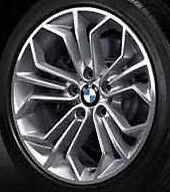 BMW OEM E84 X1 SUV 18" LA Wheel Honeycomb Styling 323 Brand New