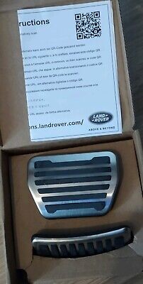 Land Rover OEM Range Rover L405 2018+ & Sport L494 2018+ Stainless Steel Pedals