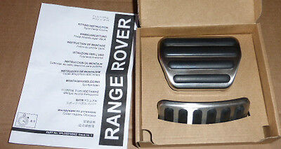 Land Rover OEM Range Rover L405 2013+ & Sport L494 2014+ Stainless Steel Pedals