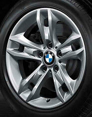 BMW OEM E84 X1 SUV 17" LA Wheel Star Spoke 319  Set of 4 Brand New