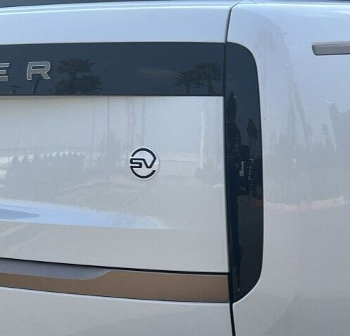 Land Rover OEM Range Rover L460 SV 2022*+ Version Tailgate Badge Brand New