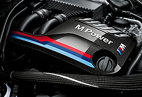 BMW OEM M2 Competition F80 M3 F82 F84 M4 M Performance Carbon Fiber Engine Cover