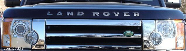 Chrome Five Piece Grille Horizontal & Vertical Slat Set Land Rover LR3 Brand New