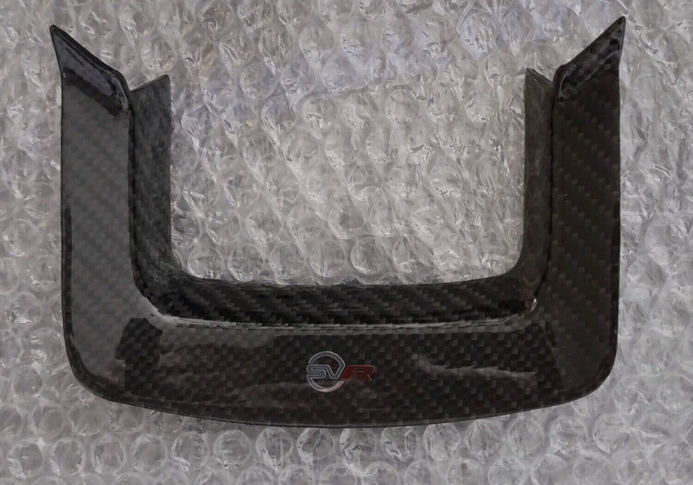 Range Rover Sport L494 2014-2022 SVR Black Steering Wheel Carbon Fiber Trim New