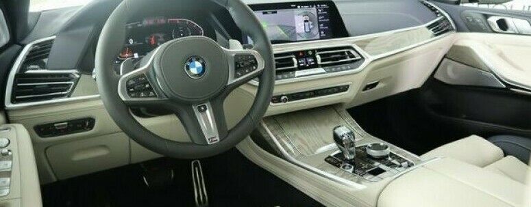 BMW OEM G07 X7 2019+ Ash Grain Gloss Silver Individual Line Interior Trim Kit