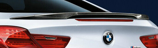 BMW F13 F06 6 Series Coupe Gran Coupe M Performance Rear Spoiler Carbon Fiber
