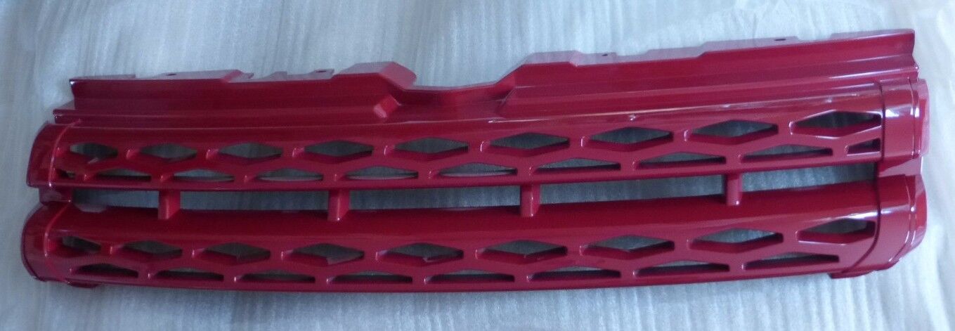 Land Rover Range Rover Evoque Gloss Red Front Grille Brand NEW