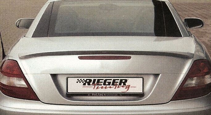Rieger OEM R171 SLK 2005-2011 Rear Wing Spoiler Brand New