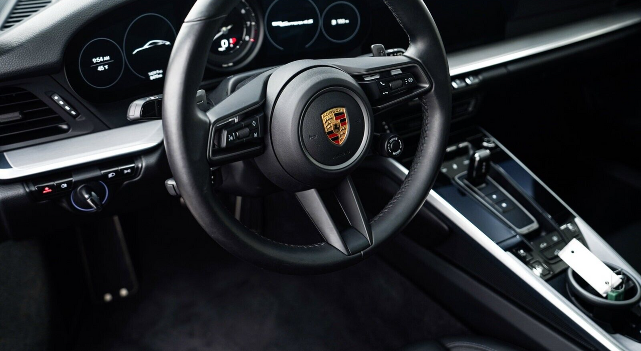 Porsche OEM 992 911 2020+ Carrera Targa 4S Brushed Aluminum Interior Trim Set