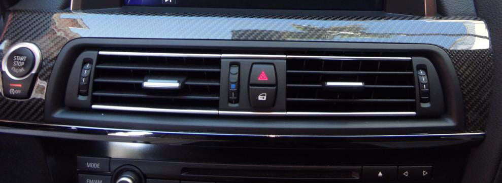 BMW OEM F06 M6 Gran Coupe 2014+ Carbon Fiber Interior Trim Kit Right Hand Drive