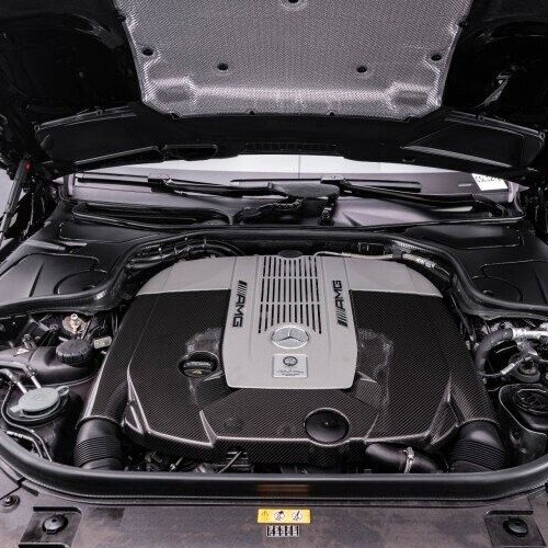 Mercedes OEM Carbon Fiber Engine Cover W222 C217 S65 AMG R231 SL65 AMG Brand New