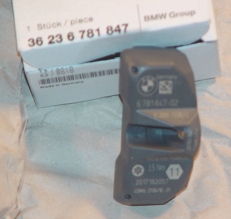 BMW OEM TPMS Sensor Wheel Electronics Module RDC 433MHZ