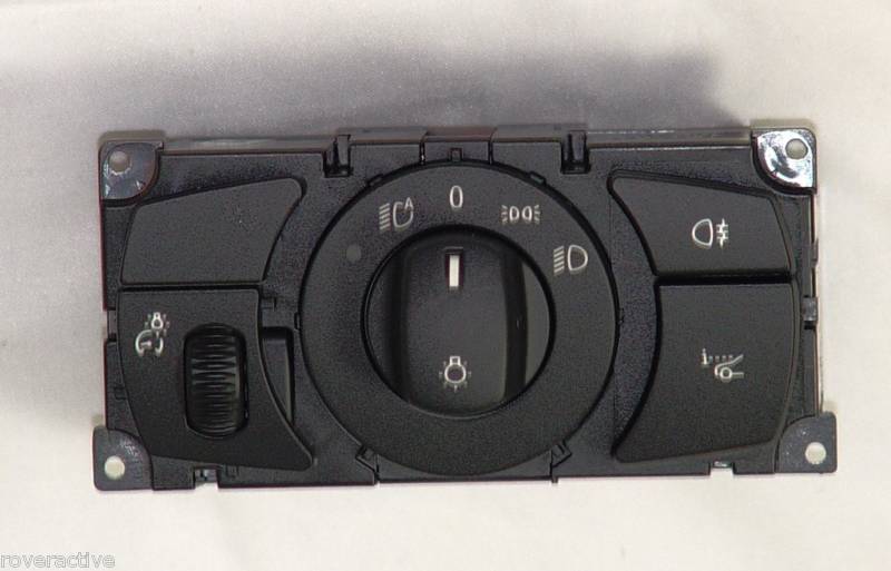 BMW OEM E60/E61 E63/E64 Euro Light Control Switch For HUD & Xenon Rear Foglamps