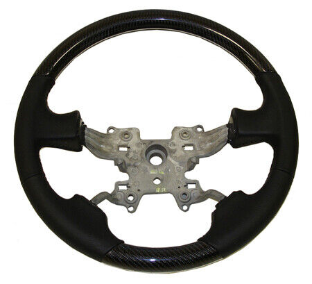 Black Carbon Fiber Steering Wheel For Land Rover LR3 LR4 Range Rover Sport L320