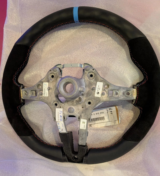 BMW OEM F87 F80 F82 F83 M Performance Alcantara Steering Wheel New 32302413014