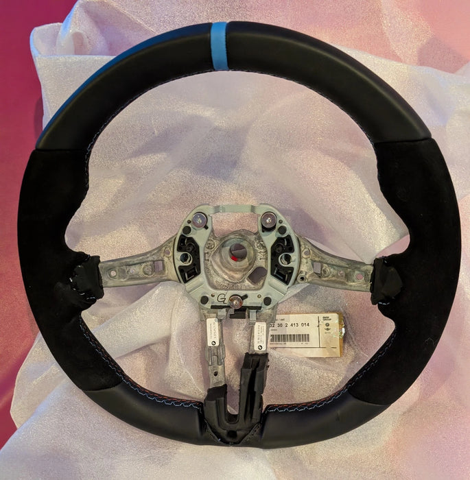 BMW OEM F87 F80 F82 F83 M Performance Alcantara Steering Wheel New 32302413014