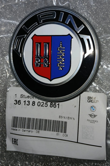 Alpina OEM Standard E F & G Generation Wheel Center Cap 63mm Dynamic Wheels New