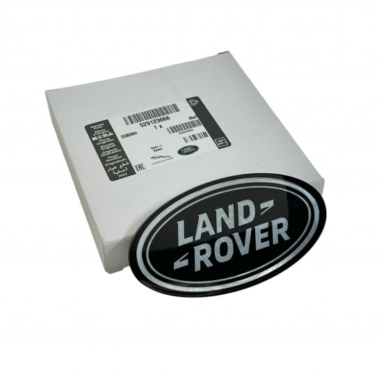 Land Rover OEM Black & Chrome L663 Defender OCTA Grille Badge For ACC Brand New