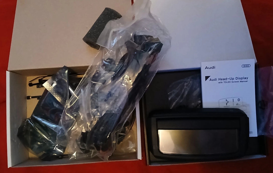 Audi OEM HUD Retrofit Kit A4 A5 A6 A7 Q3 Q5 Part # 8V0051604 + 8K0063761 New