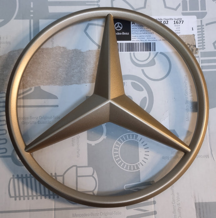 Mercedes Benz OEM Grille Emblem Star Kalahari Gold W463 W167 W253 X290 W294 W296