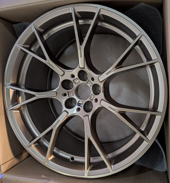 BMW OEM G30 F90 M5 CS 2017-23 789M 20" M Y-Spoke Gold Bronze Wheel Set Of 4 New