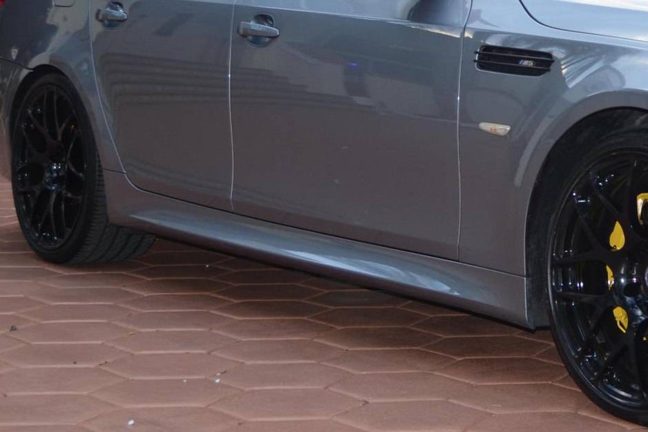 BMW E60 E61 2004-2010 5 Series Sedan Or Touring Genuine M5 Side Skirt Pair Primed Brand New