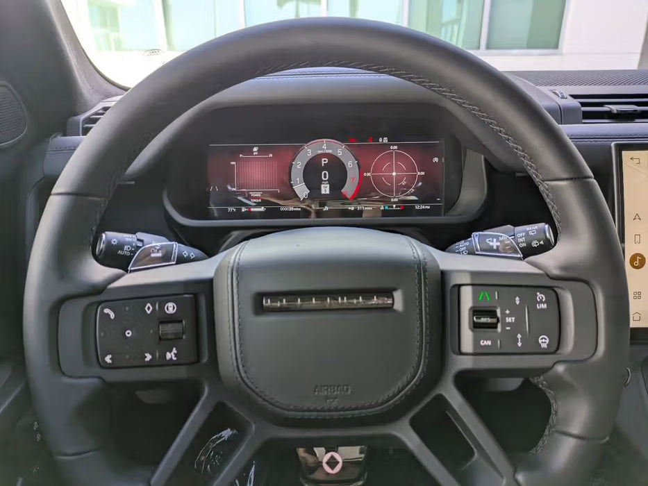 Land Rover OEM Defender L663 OCTA SV Heated Leather Steering Wheel 4 Color Options