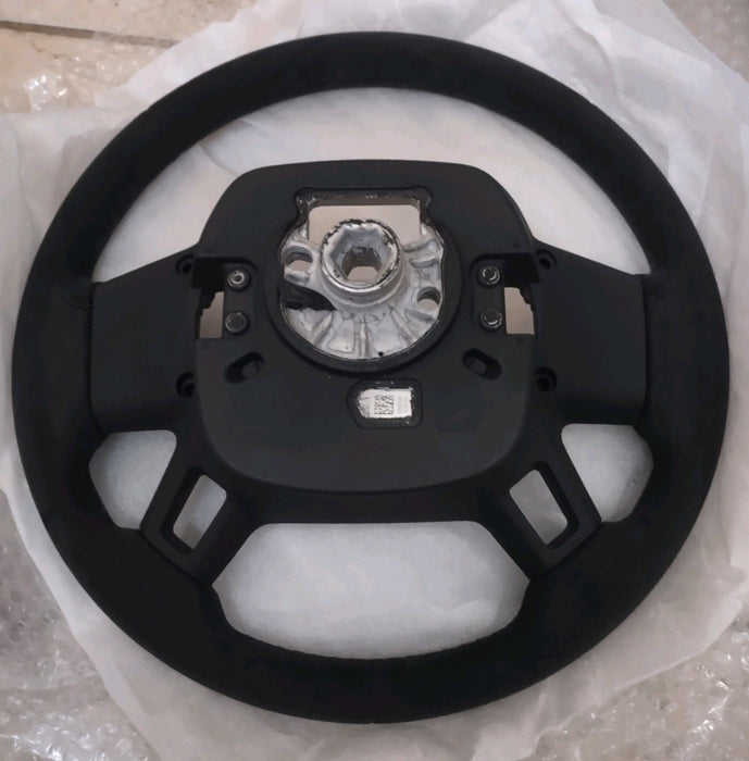 Land Rover OEM Defender L663 Suede Steering Wheel Paddle Shifter Retrofit New