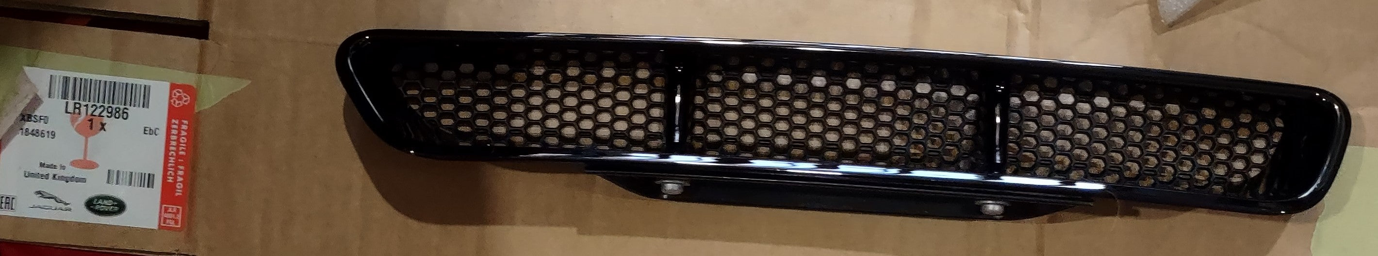 Land Rover OEM Range Rover Sport 2018-22 SVR Carbon Hood Left Insert Black New