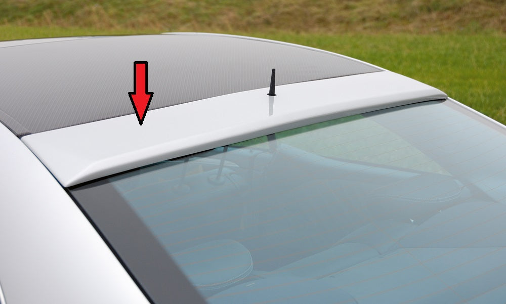 Mercedes Genuine Rieger W203 C Class Sedan 2000-2007 Rear Window Spoiler