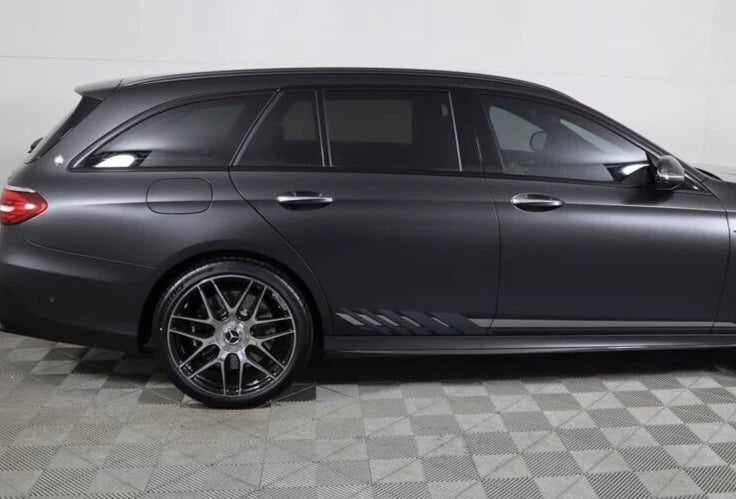 Mercedes Genuine S213 E Class Wagon Night Package Black 12 Piece Window Trim Set