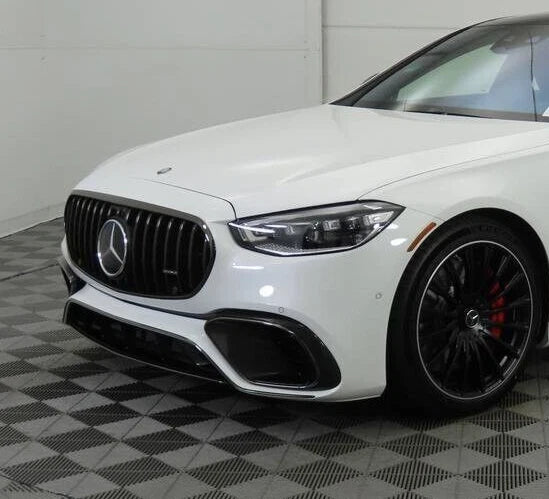 Mercedes W223 S Class 2024+ S63 AMG Front Bumper & Grille Conversion Black Or Chrome