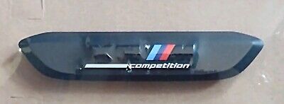 BMW OEM F97 X3 M Competition Center Console Emblem Badge Factory Brand New