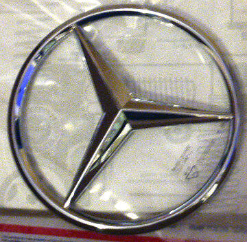 Mercedes-Benz OEM Genuine Grille Emblem Star Chrome Badge W166 GL Class New