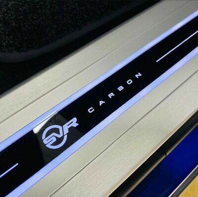 SVR Carbon Fiber Illuminated Door Sills For Range Rover Sport L494 2014+ New