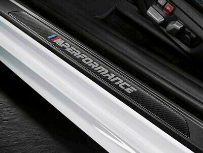 BMW OEM F32 F82 4 Series Coupe Carbon Fiber M Performance Door Sill Trim Pair