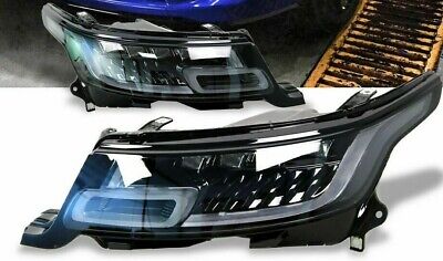 Range Rover Sport L494 2014-17 LED LHD European Spec Clear Headlamps Retrofit