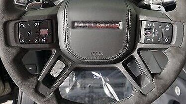 Land Rover OEM Defender L663 90 Or 110 Satin Black Steering Wheel Cover New