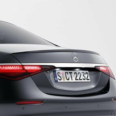 Mercedes-Benz OEM Rear Spoiler S Class Sedan W223 2021+ Primed Brand New