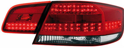 BMW E92 3 Series Coupe 2007-2009 Dectane LED Red & Clear Taillight Set 4 NEW