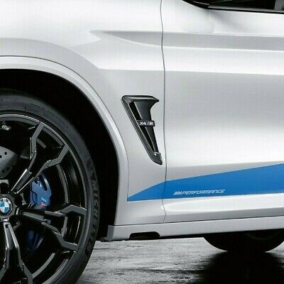 BMW OEM 2020+ F97 X3 M F98 X4 M Performance Carbon Fiber Side Vent/Duct Trims
