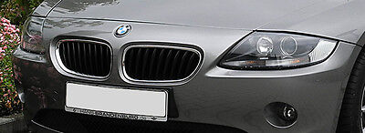 BMW OEM Genuine Euro Black Housings Bi-Xenon HEADLAMPS E85 E86 Z4 2003-2005 New