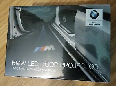 BMW OEM LED Door Logo Projector - M Sport Logo - All Models Factory Packaging