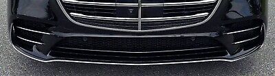 Mercedes-Benz OEM Chrome AMG Front Bumper Trim W223 S Class Sedan 2021+ New