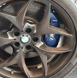 BMW OEM E70 E71 F15 X5 M X6 M Blue Brembo Front Brake Kit Pads Calipers Rotors