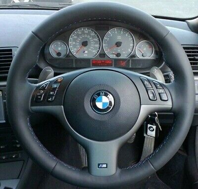 BMW OEM E46 M3 2001-2006 E39 M5 2001-03 Tri-Color SMG Paddles Steering Wheel NEW