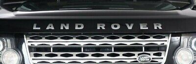 Land Rover OEM Genuine Titanium Front Hood/Bonnet Lettering for LR4 Brand New