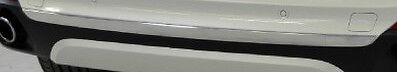 BMW OEM F15 X5 2014+ Pure Excellence Chrome Rear Bumper Upper Trim Brand New