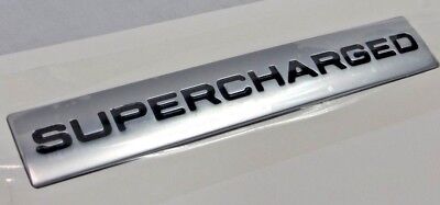Land Rover OEM Range Rover L405 2017+ SUPERCHARGED Tailgate Badge NEW